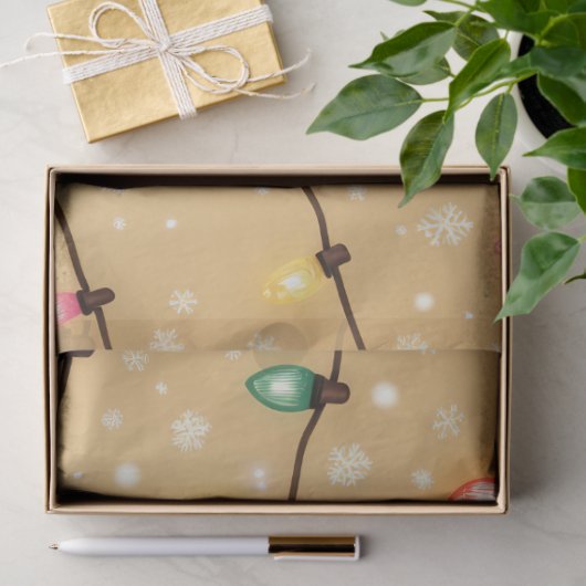A Christmas Light Series Design #11 Tissuepapier (Geschenk)