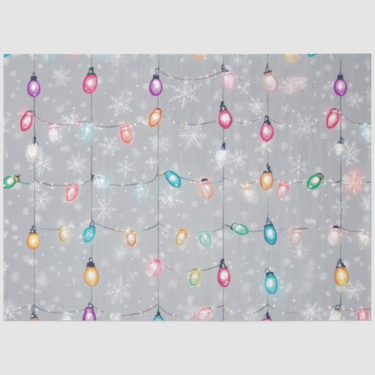 A Christmas Light Series Design #13 Tissuepapier (Voorkant)