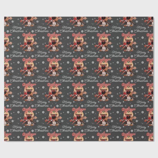 A Christmas Story Chalkboard Snowflake Cadeaupapier (Vlak)