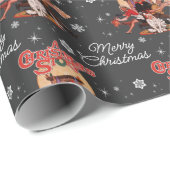 A Christmas Story Chalkboard Snowflake Cadeaupapier (Rol Hoek)