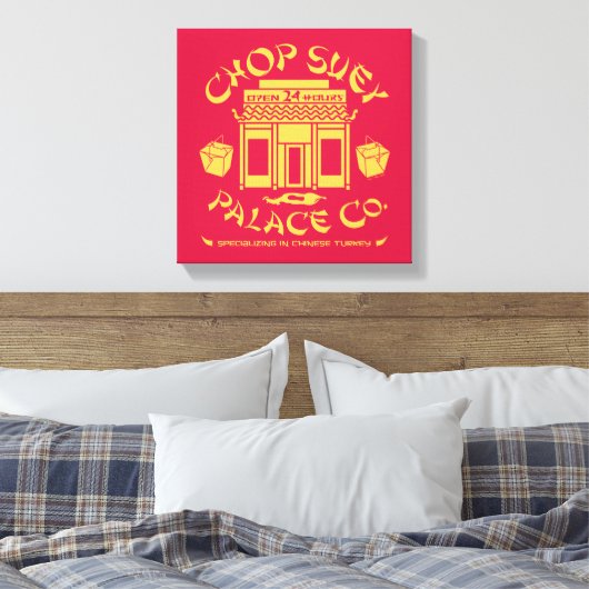 A Christmas Story Chop Suey Palace Co. Canvas Afdruk (Insitu (Slaapkamer))