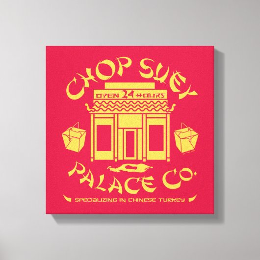 A Christmas Story Chop Suey Palace Co. Canvas Afdruk (Voorkant)