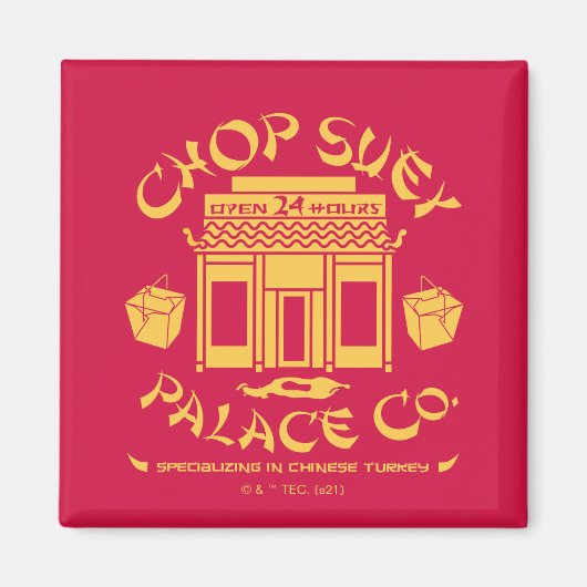 A Christmas Story Chop Suey Palace Co. Magneet (Voorkant)
