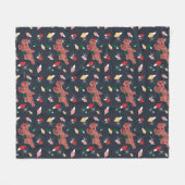 A Christmas Story Christmas Lights Pattern Fleece Deken (Voorkant (Horizontaal))