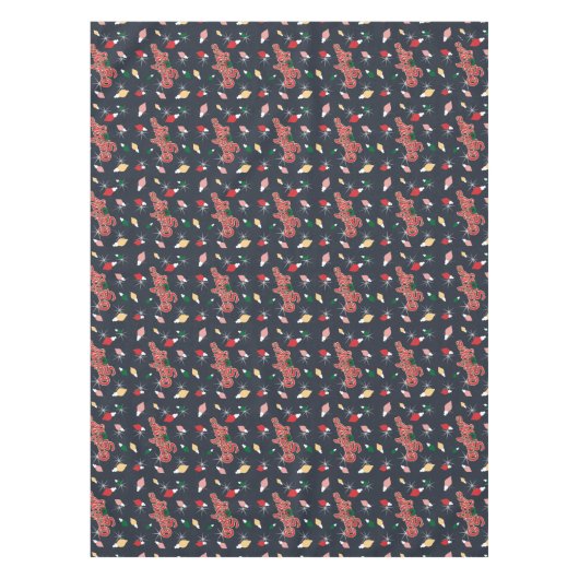 A Christmas Story Christmas Lights Pattern Tafelkleed (Voorkant)