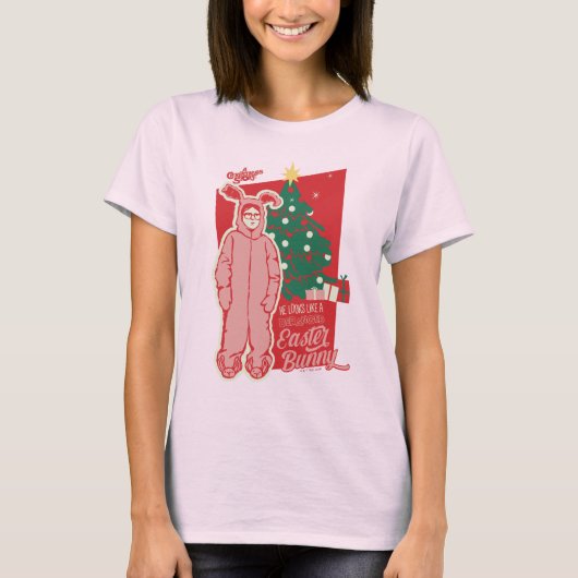 A Christmas Story | Deranged Easter Bunny T-shirt (Voorkant)