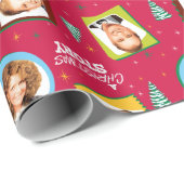 A Christmas Story | Family Photos Pattern Cadeaupapier (Rol Hoek)
