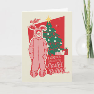 A Christmas Story   Gestoorde Paashaas Kaart