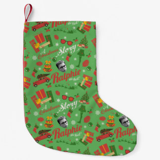 A Christmas Story Green Icon Pattern Kleine Kerstsok