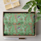 A Christmas Story Green Icon Pattern Tissuepapier (Geschenk)