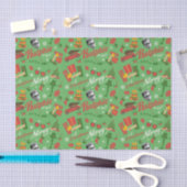 A Christmas Story Green Icon Pattern Tissuepapier (Craft)