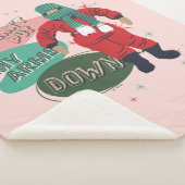 A Christmas Story - I Can't Put My Arms Down Sherpa Deken (3/4)