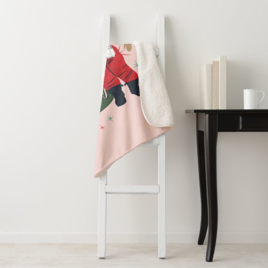 A Christmas Story - I Can't Put My Arms Down Sherpa Deken (In situ)