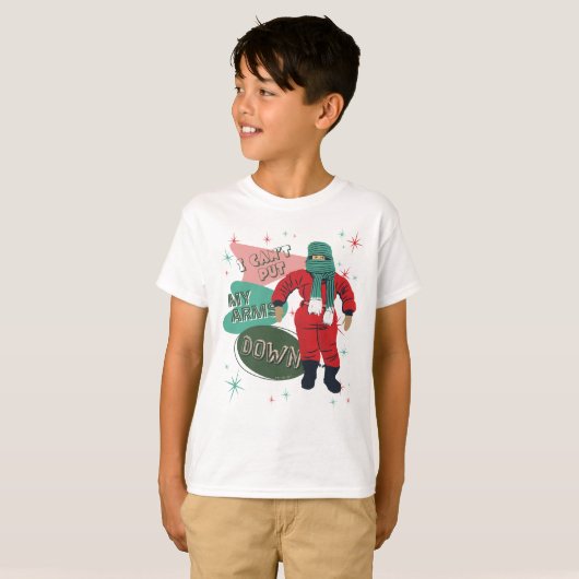 A Christmas Story - I Can't Put My Arms Down T-shirt (Voorkant volledig)