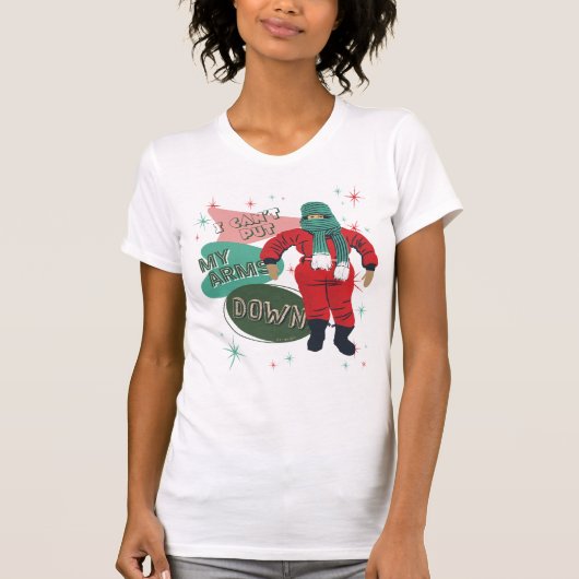 A Christmas Story - I Can't Put My Arms Down T-shirt (Voorkant)