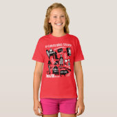 A Christmas Story Icons Graphic T-shirt (Voorkant volledig)