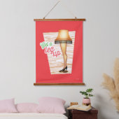A Christmas Story Lamp Get a Legup Hangend Wandkleed (Slaapkamer)