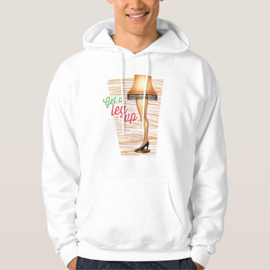 A Christmas Story Lamp Get a Legup Hoodie (Voorkant)