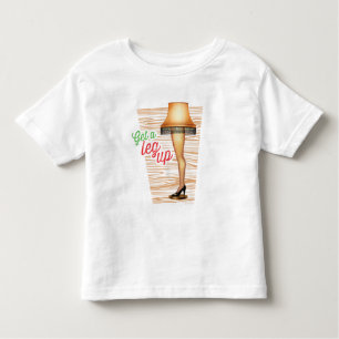 A Christmas Story Lamp Get a Legup Kinder Shirts