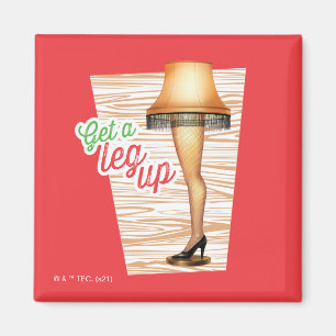A Christmas Story Lamp Get a Legup Magneet