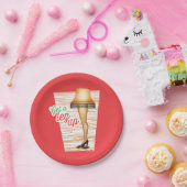 A Christmas Story Lamp Get a Legup Papieren Bordje (Feest)