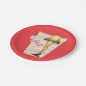 A Christmas Story Lamp Get a Legup Papieren Bordje (Gekanteld)