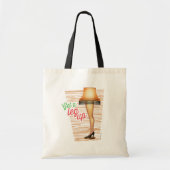 A Christmas Story Lamp Get a Legup Tote Bag (Voorkant)