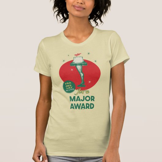 A Christmas Story | Leg Lamp Major Award T-shirt (Voorkant)