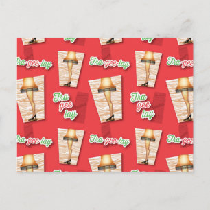 A Christmas Story   Legp Pattern Briefkaart