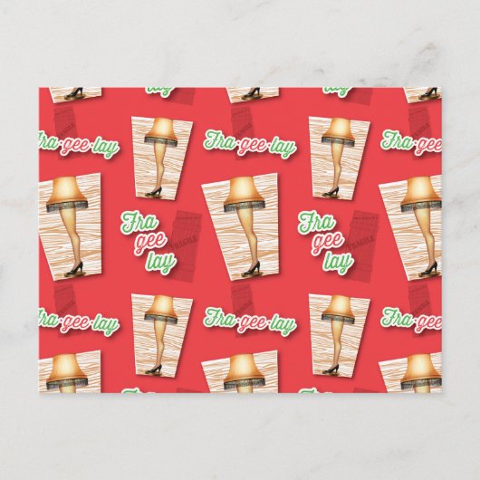A Christmas Story | Legp Pattern Briefkaart (Voorkant)