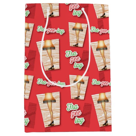 A Christmas Story | Legp Pattern Medium Cadeauzakje (Voorkant)