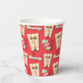 A Christmas Story | Legp Pattern Papieren Bekers (Achterkant)