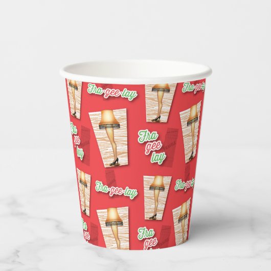 A Christmas Story | Legp Pattern Papieren Bekers (Achterkant)
