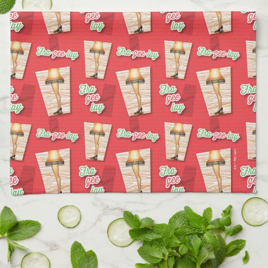 A Christmas Story | Legp Pattern Theedoek (Gevouwen)