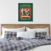 A Christmas Story Peace, Harmony, Comfort & Joy Canvas Afdruk (Insitu (Slaapkamer))