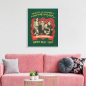 A Christmas Story Peace, Harmony, Comfort & Joy Canvas Afdruk (Insitu (Woonkamer))