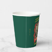 A Christmas Story Peace, Harmony, Comfort & Joy Papieren Bekers (Rechts)