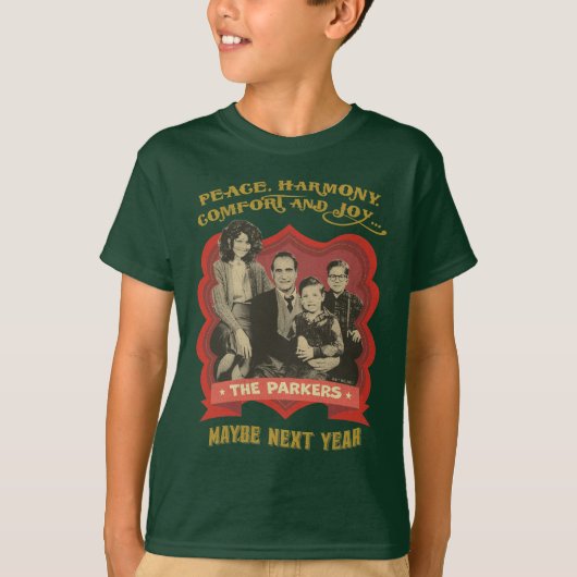 A Christmas Story | Peace, Harmony, Comfort & Joy T-shirt (Voorkant)
