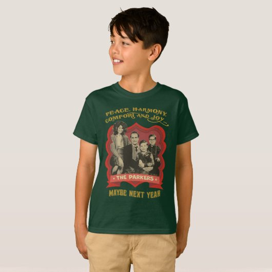 A Christmas Story | Peace, Harmony, Comfort & Joy T-shirt (Voorkant volledig)