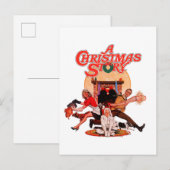 A Christmas Story Poster Art Briefkaart (Voorkant / Achterkant)