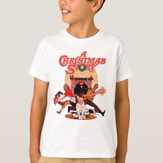 A Christmas Story Poster Art T-shirt (Voorkant)