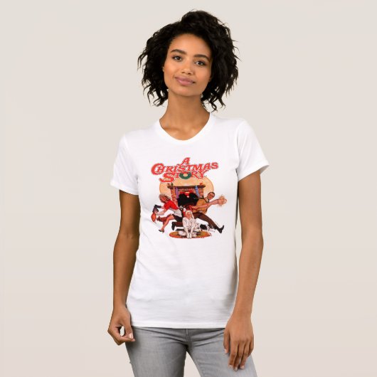A Christmas Story Poster Art T-shirt (Voorkant volledig)
