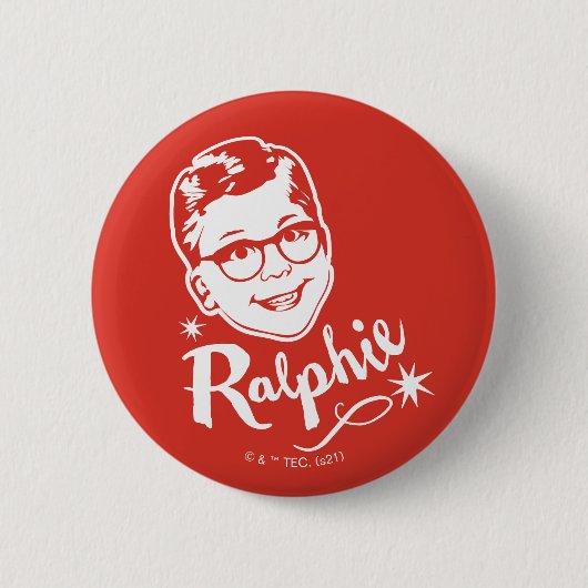 A Christmas Story | Ralphie Ronde Button 5,7 Cm (Voorkant)