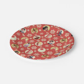 A Christmas Story Retro Snowflake Pattern Papieren Bordje (Gekanteld)