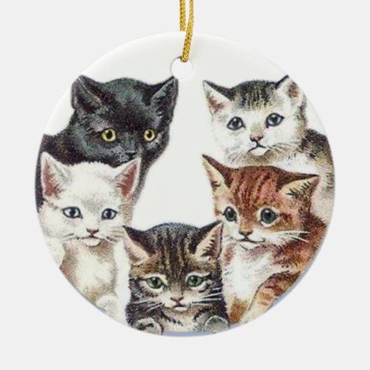 A Circle of Cats · Kunst van H. Maguire · Ornament (Voorkant)