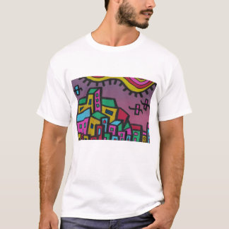 A city in Sunnycatworld T-shirt