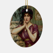 A Classical Beauty, 1901 (olie op doek) Keramisch Ornament (Rechts)