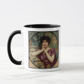 A Classical Beauty, 1901 (olie op doek) Mok (Links)