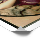 A Classical Beauty, 1901 (olie op doek) Poster (Hoek)