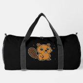 A Clean Beaver Always Gets More Wood Plunjezak (Achterkant)